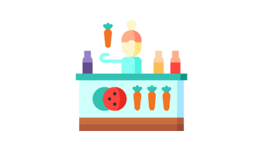 Loker Crew Outlet di Queen Smoothies